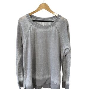 Balance Collection Gray Lightweight Pullover Sweatshirt XL